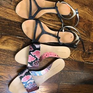 Zara flat summer shoes